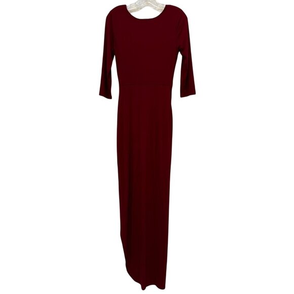 Lovers + Friends Sundance Maxi Dress in Wine Size Small - Picture 4 of 11